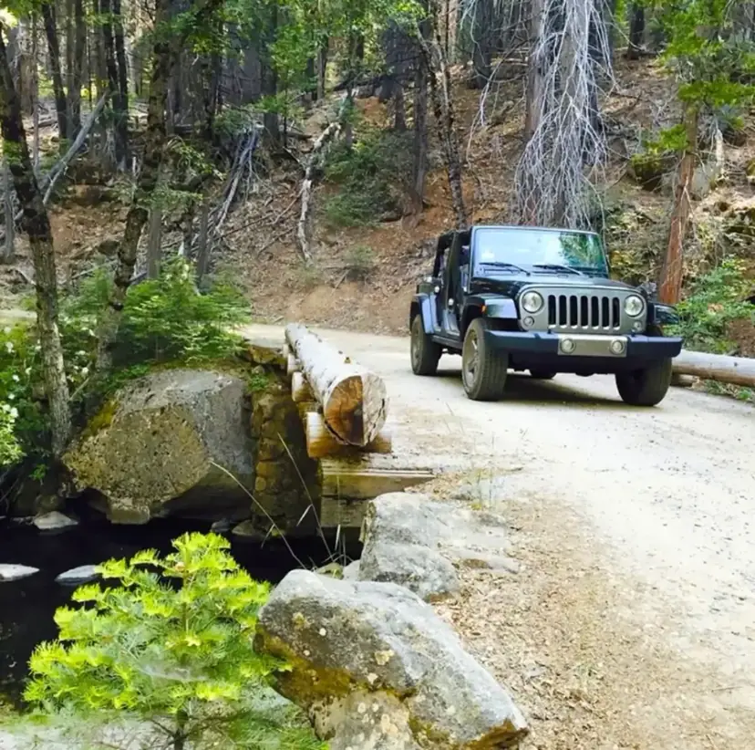 Jeep Wrangler rental at Lake City Outdoors